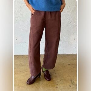 LE BON SHOPPE
ARC PANTS - CHOCOLATE CANVAS